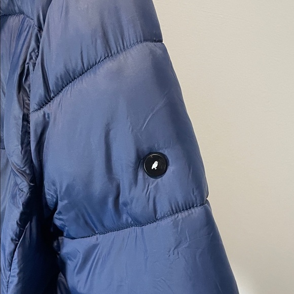 Ookpik Wolrd Navy Blue Hooded Puffer Jenny Jacket - Picture 8 of 9